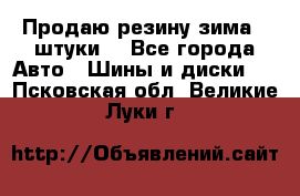 Продаю резину зима 2 штуки  - Все города Авто » Шины и диски   . Псковская обл.,Великие Луки г.